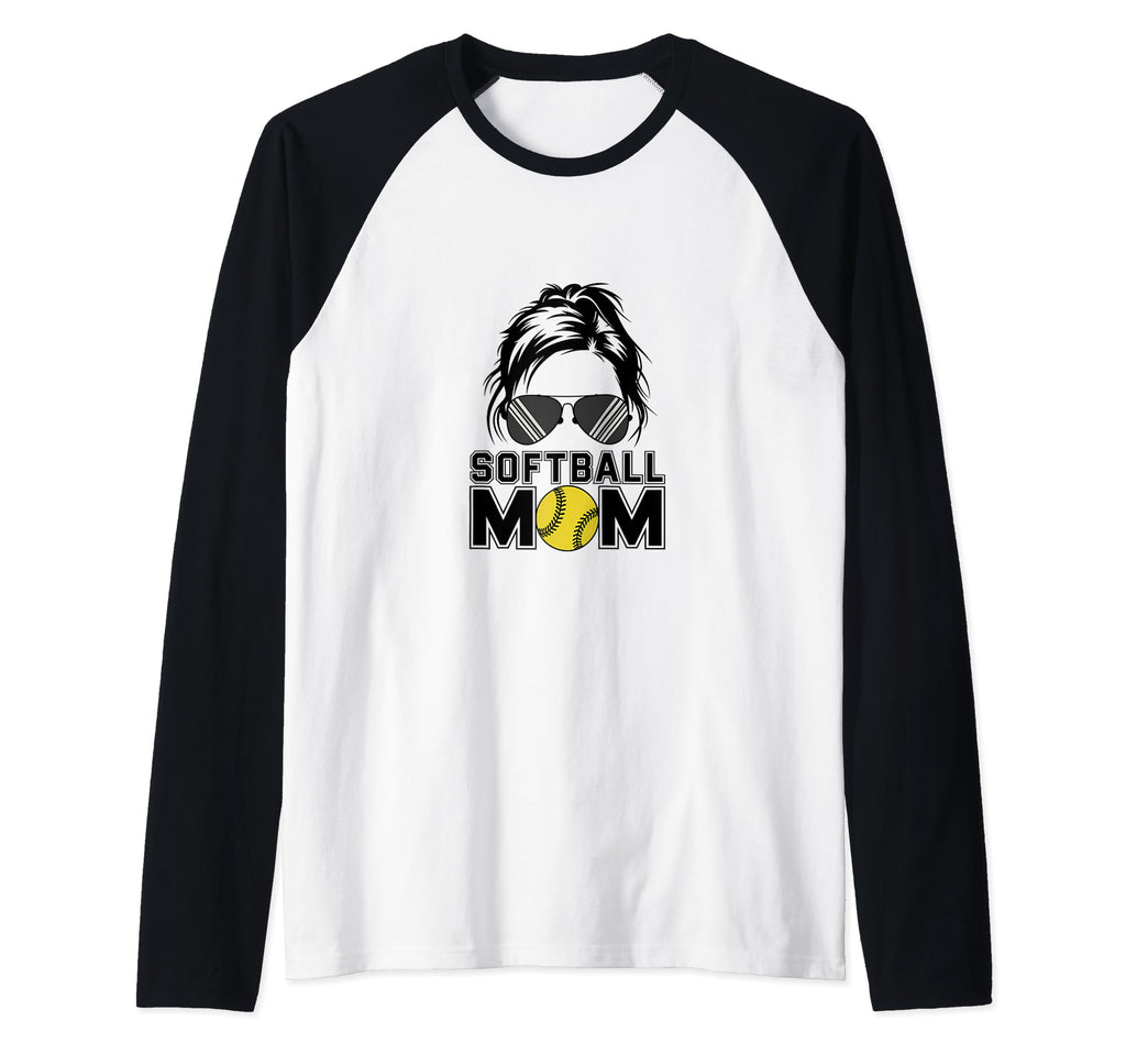 Softball Mom Supporters Team Gear Sweatshirt - Aesthetic Graphic Men Women - T-Shirt, Sweatshirt, Hoodie