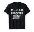 Sad Aesthetic Japanese Kanji Vaporwave T-Shirt - Trendy Graphic Unisex - T-Shirt, Sweatshirt, Hoodie