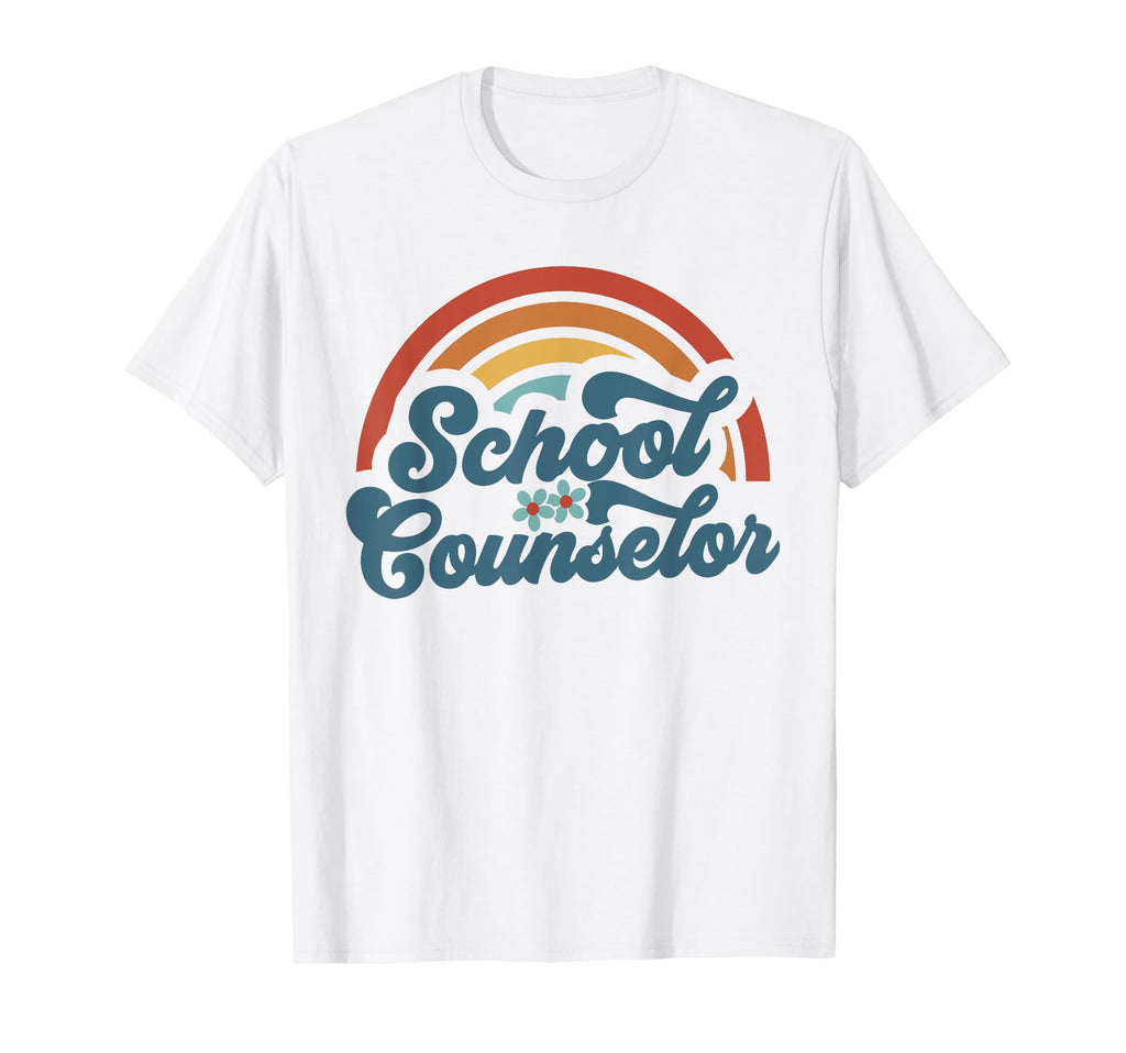 Counseling Office Rainbow Groovy T-Shirt - Casual Everyday Wear Men Women - T-Shirt, Sweatshirt, Hoodie