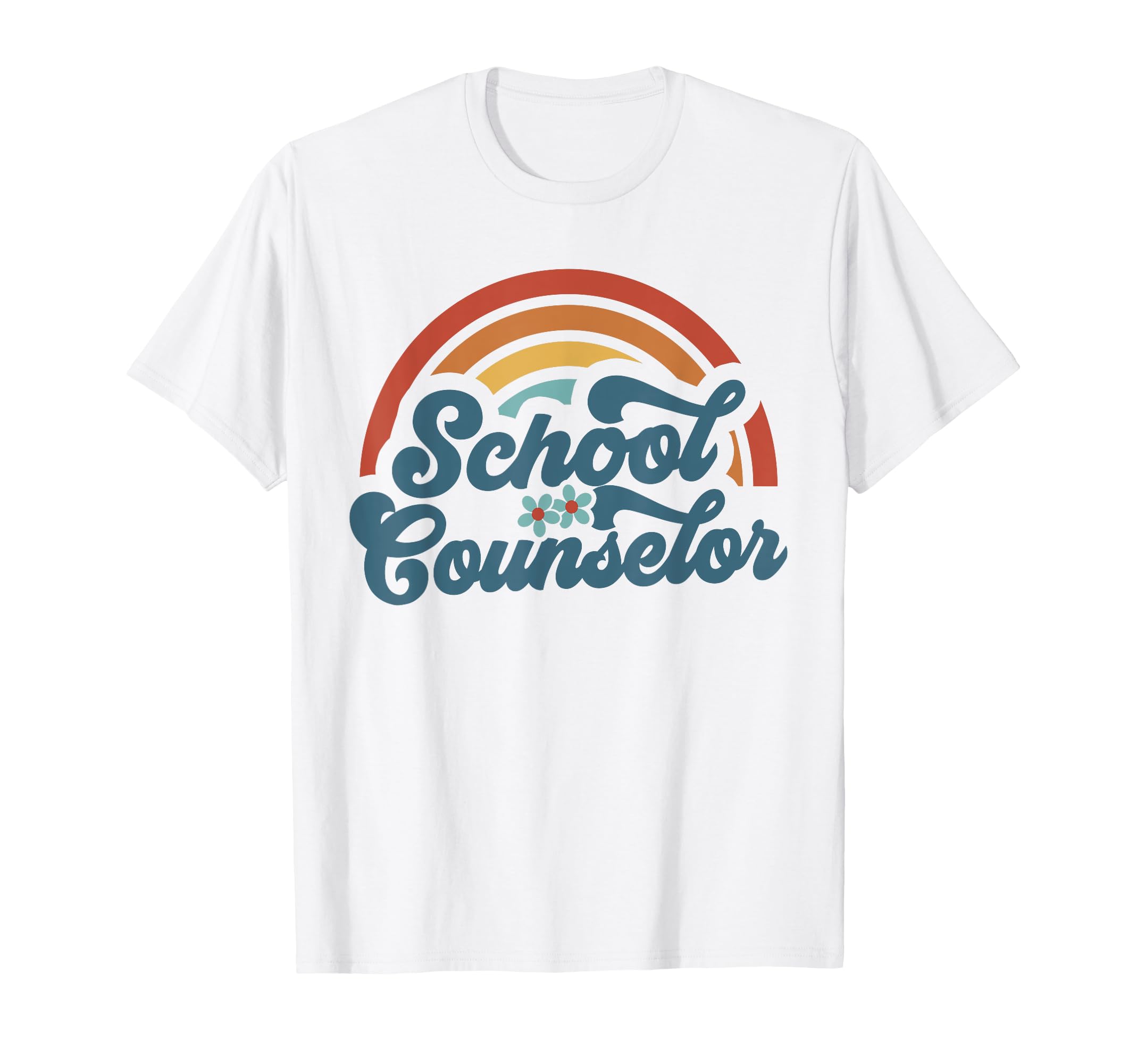 Counseling Office Rainbow Groovy T-Shirt - Casual Everyday Wear Men Women - T-Shirt, Sweatshirt, Hoodie