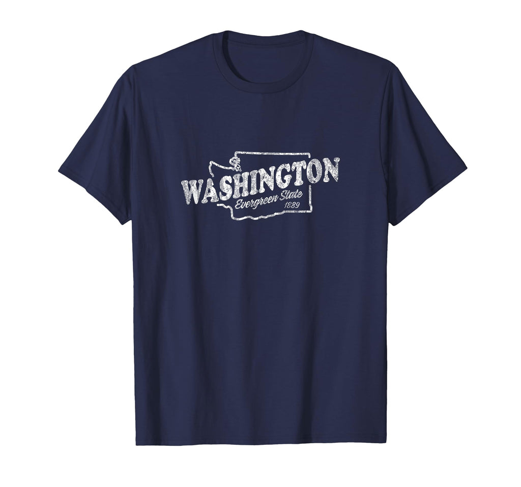 Washington Wa Evergreen State T-Shirt - Casual Everyday Wear Men Women - T-Shirt, Sweatshirt, Hoodie
