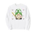 Green Baseball Sports Gnome And Sweatshirt - Custom Art Print Men Women - T-Shirt, Sweatshirt, Hoodie