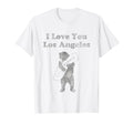 I Love You Los Angeles T-Shirt - Casual Everyday Wear for Adults - T-Shirt, Sweatshirt, Hoodie