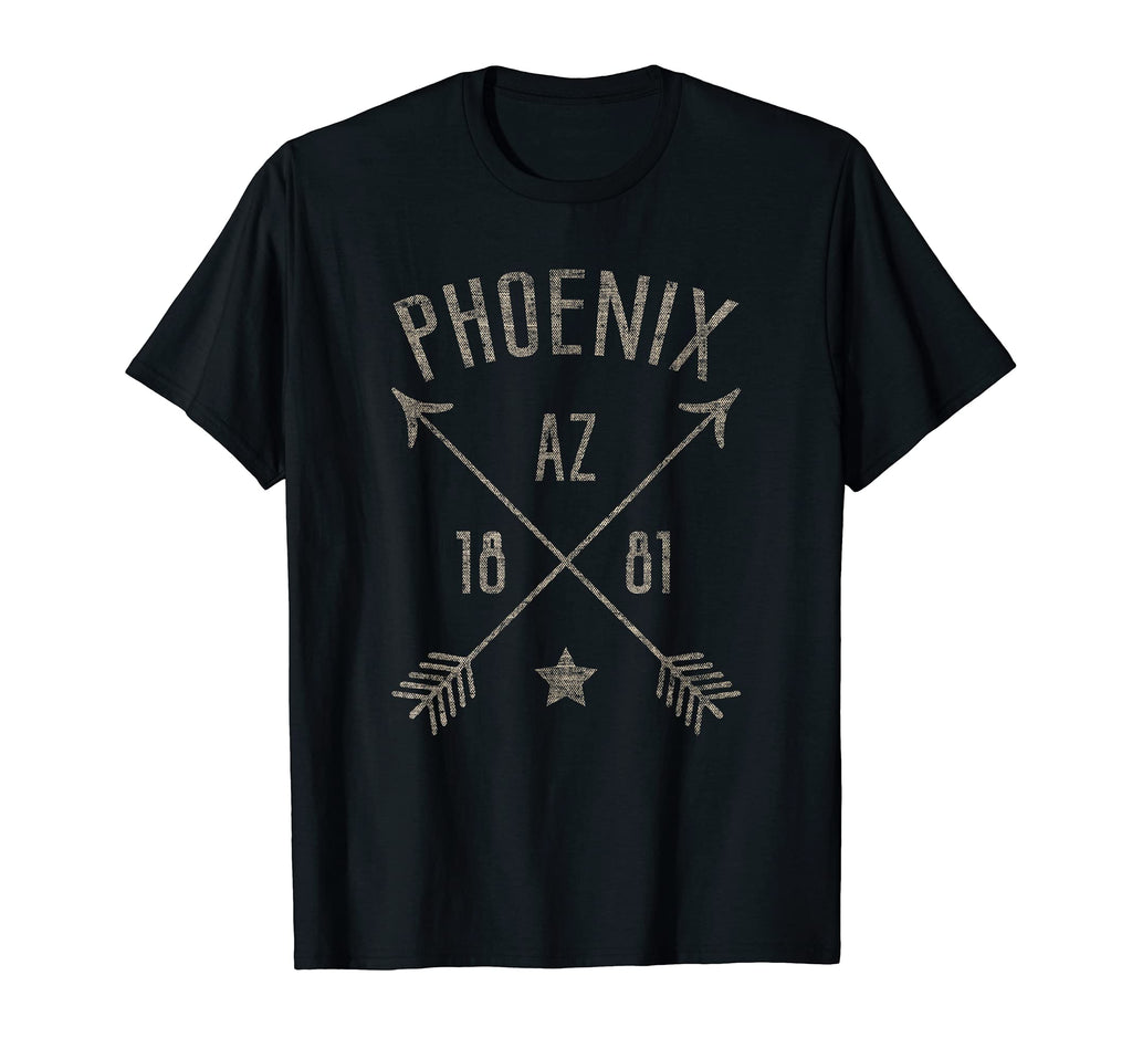 Phoenix Az Distressed Home City T-Shirt - Fun Novelty Design Unisex - T-Shirt, Sweatshirt, Hoodie