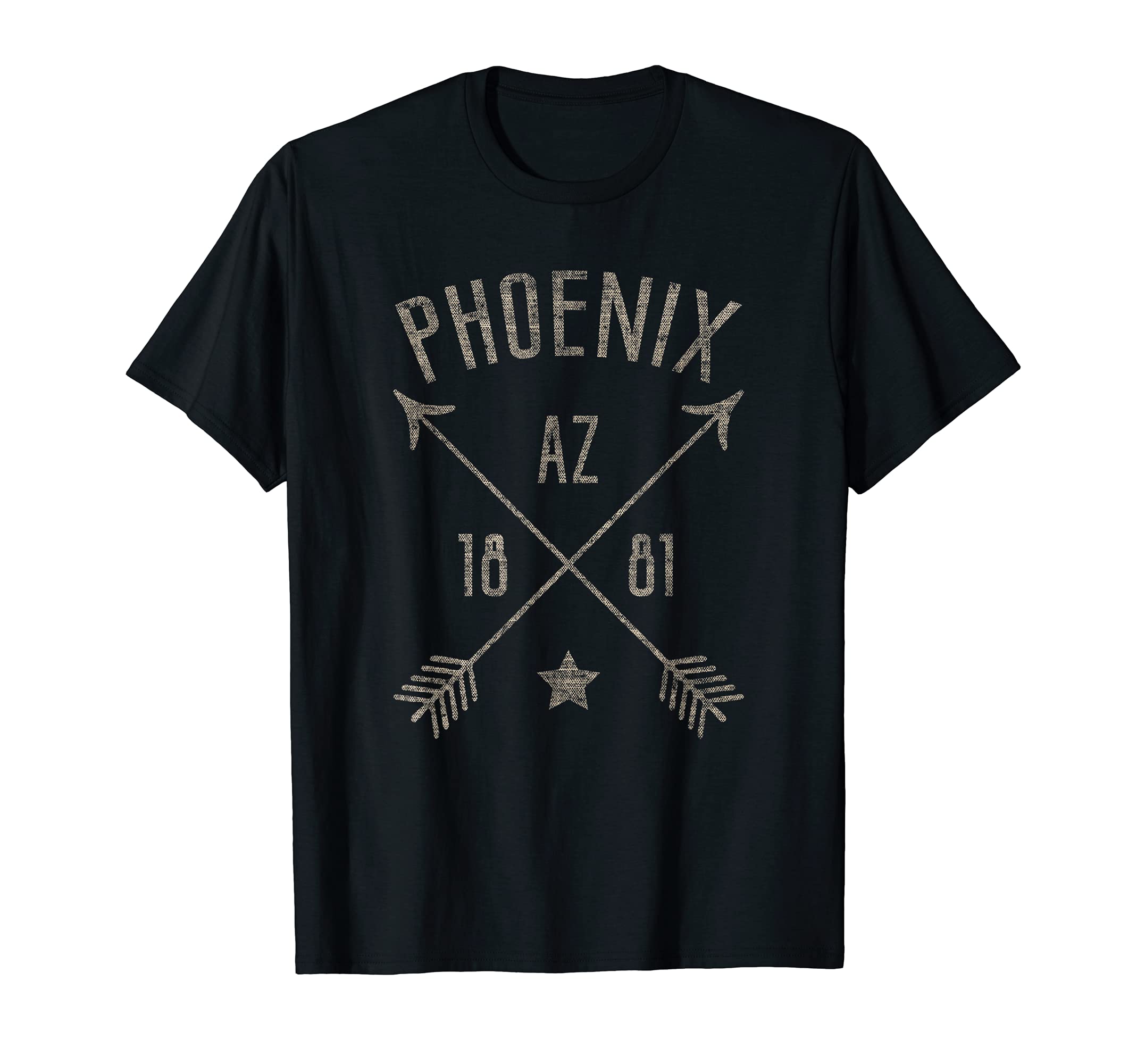 Phoenix Az Distressed Home City T-Shirt - Fun Novelty Design Unisex - T-Shirt, Sweatshirt, Hoodie