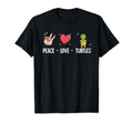 Peace Love Turtles T-Shirt - Streetwear Style for Adults - T-Shirt, Sweatshirt, Hoodie