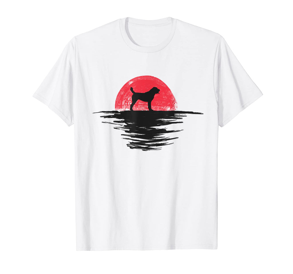 Central Asian Shepherd Dog Japanese T-Shirt - Custom Art Print Unisex - T-Shirt, Sweatshirt, Hoodie