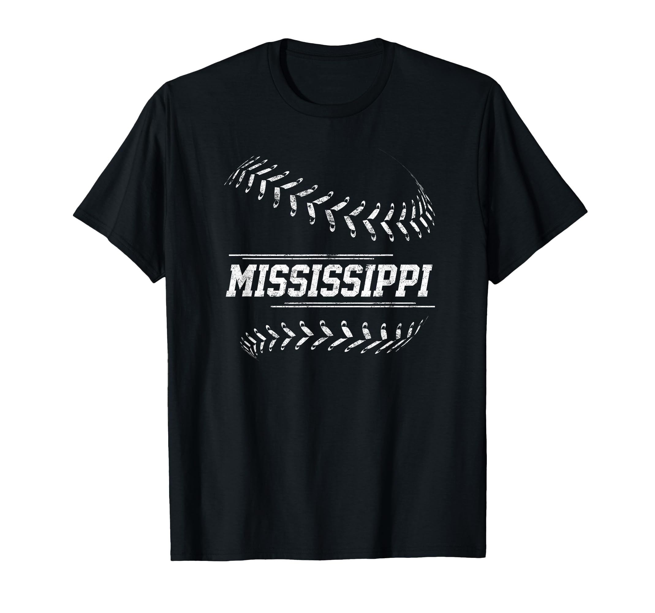 Mississippi Baseball State Pride Team T-Shirt - Unique Graphic for Adults - T-Shirt, Sweatshirt, Hoodie