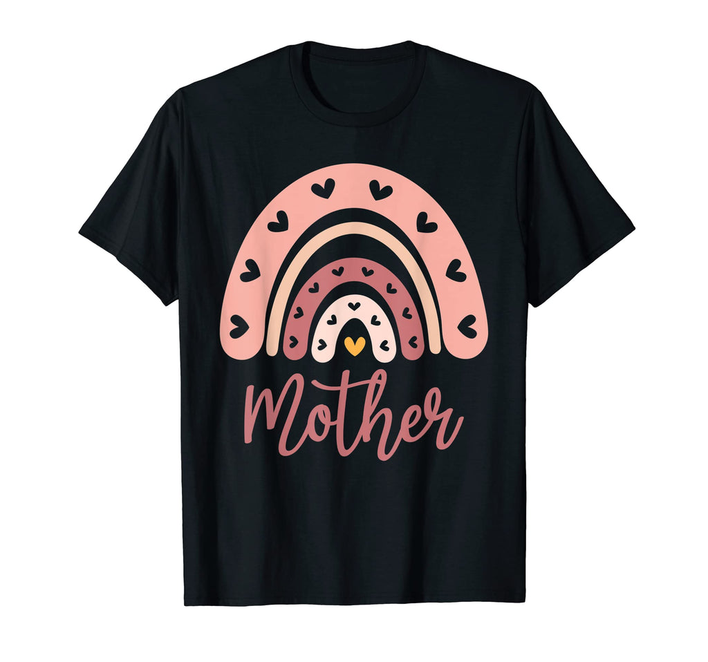 Mother Birthday Rainbow Boho Mother T-Shirt - Streetwear Style for Adults - T-Shirt, Sweatshirt, Hoodie