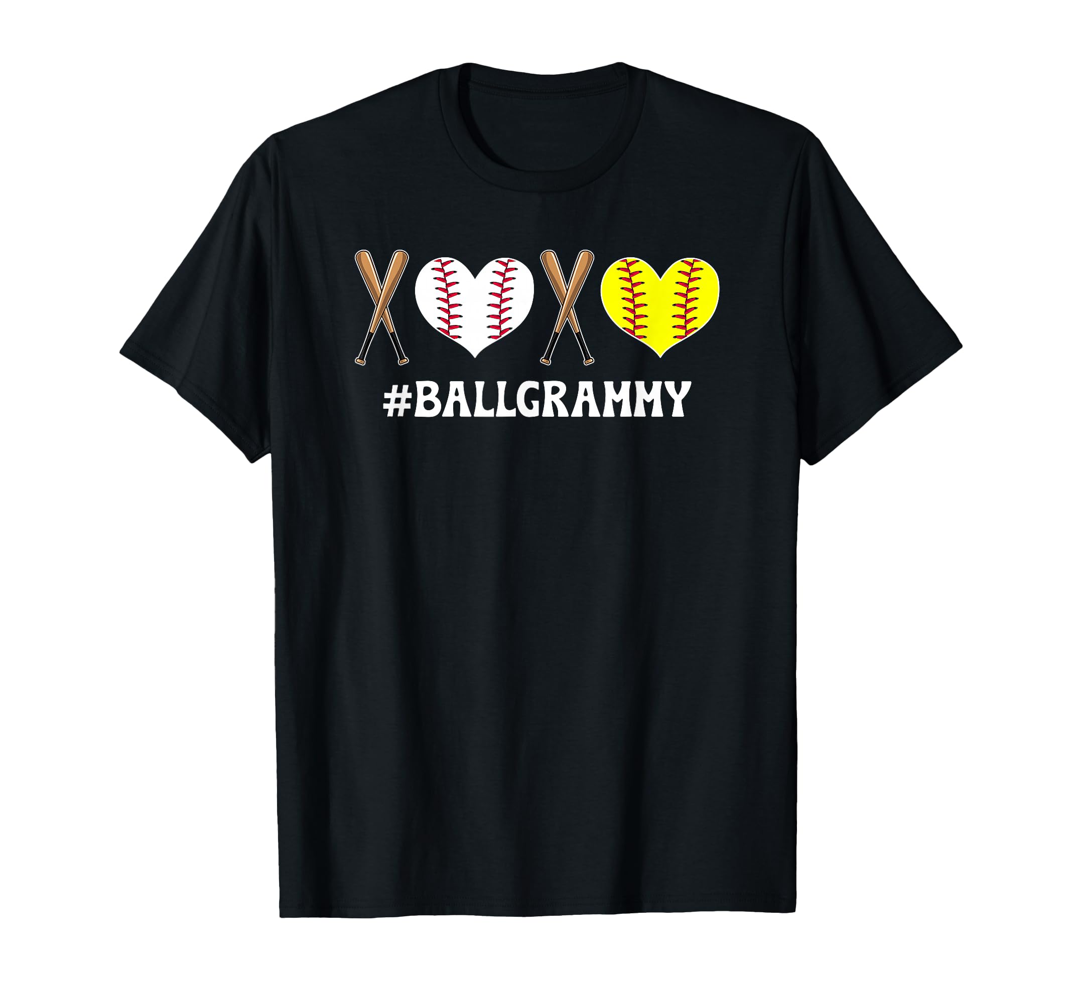 Ball Grammy Softball Baseball T-Shirt - Fun Novelty Design Men Women - T-Shirt, Sweatshirt, Hoodie