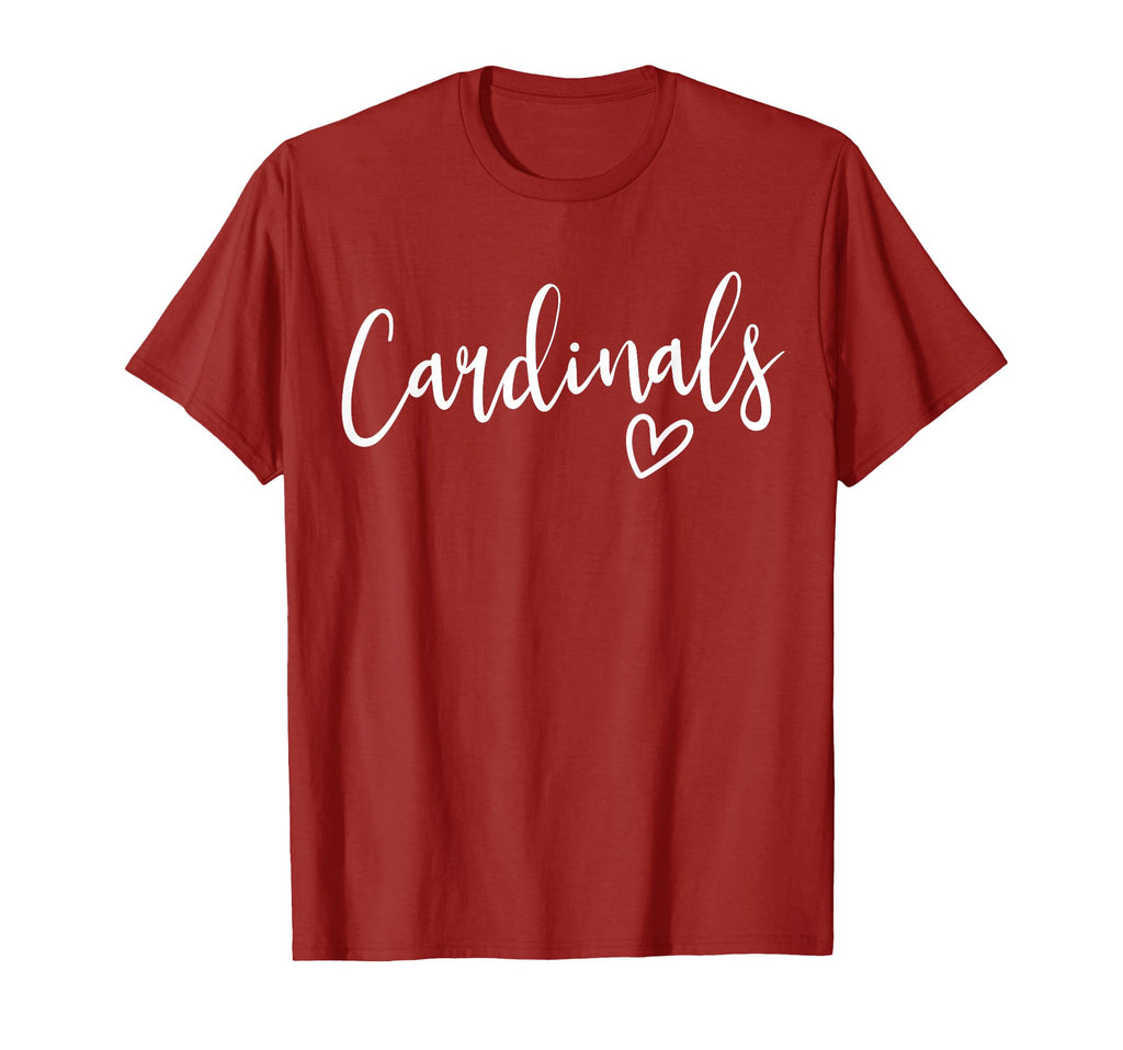 Cardinals School Cardinals Sports T-Shirt - Casual Everyday Wear Unisex - T-Shirt, Sweatshirt, Hoodie