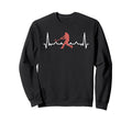 Funny Baseball Sport Heartbeat Line Sweatshirt - Trendy Graphic Unisex - T-Shirt, Sweatshirt, Hoodie