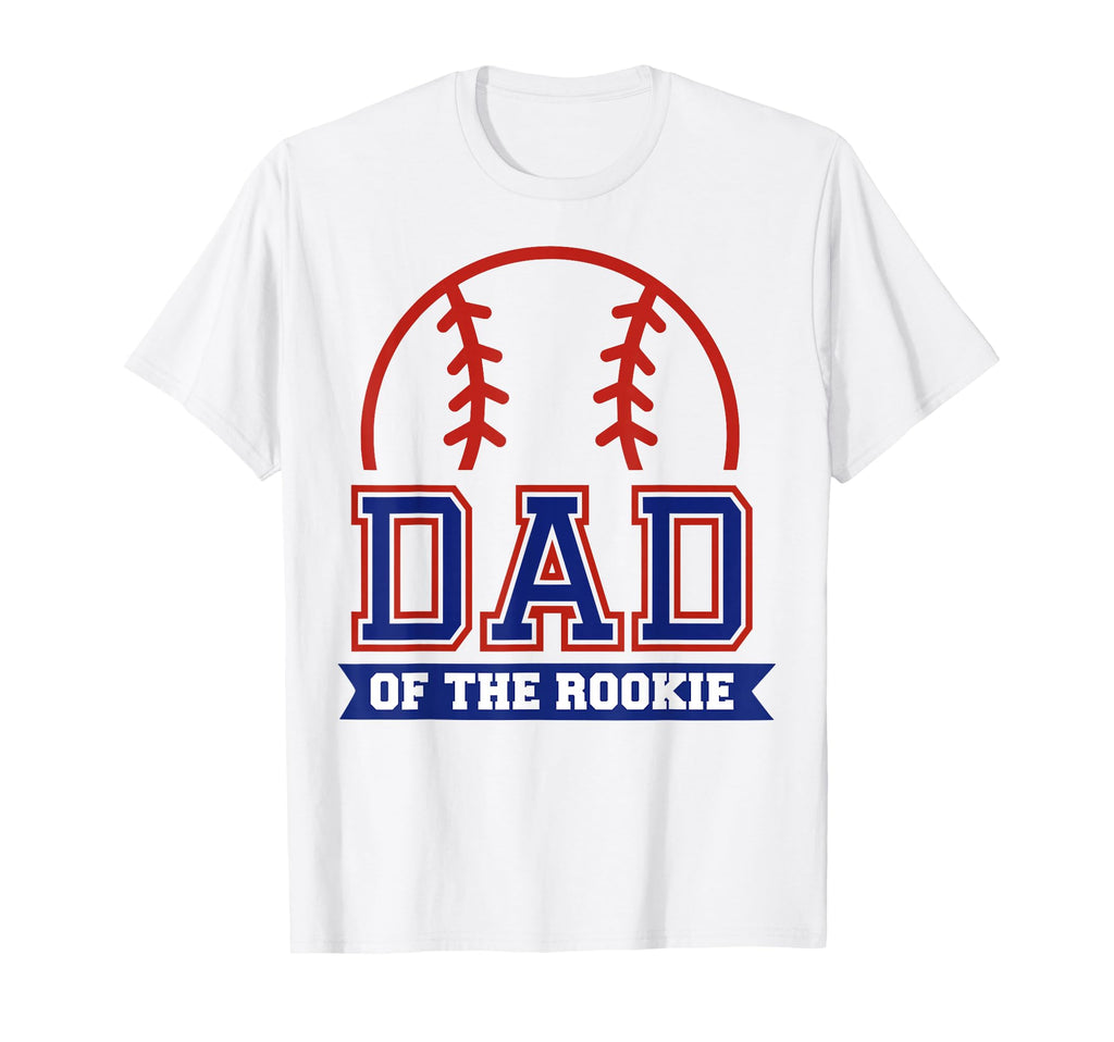 Dad Rookie 1St Birthday Baseball T-Shirt - Fun Novelty Design Men Women - T-Shirt, Sweatshirt, Hoodie