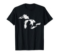 Distressed Great Lakes T-Shirt - Graphic Print for Adults - T-Shirt, Sweatshirt, Hoodie