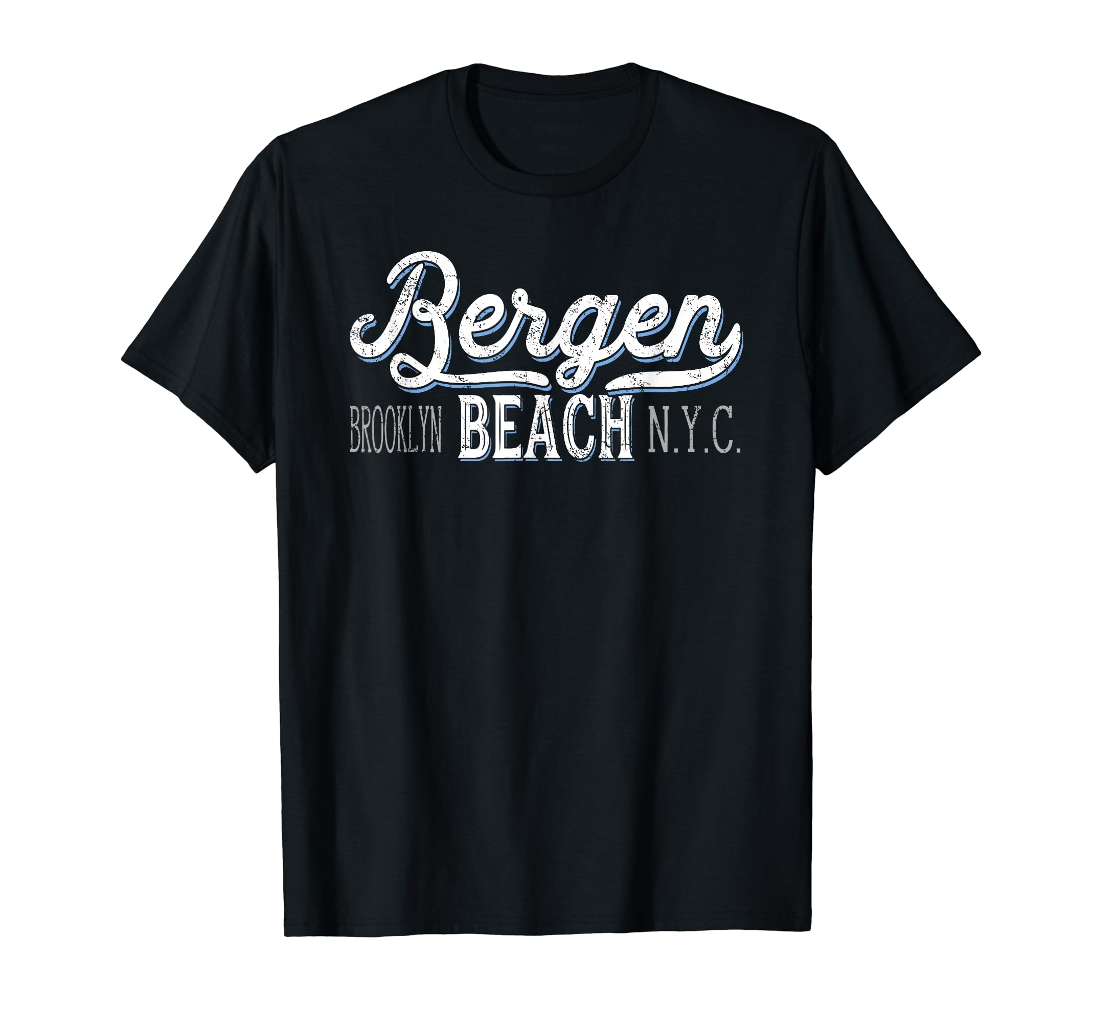 Bergen Beach Brooklyn T-Shirt - Trendy Graphic for Adults - T-Shirt, Sweatshirt, Hoodie