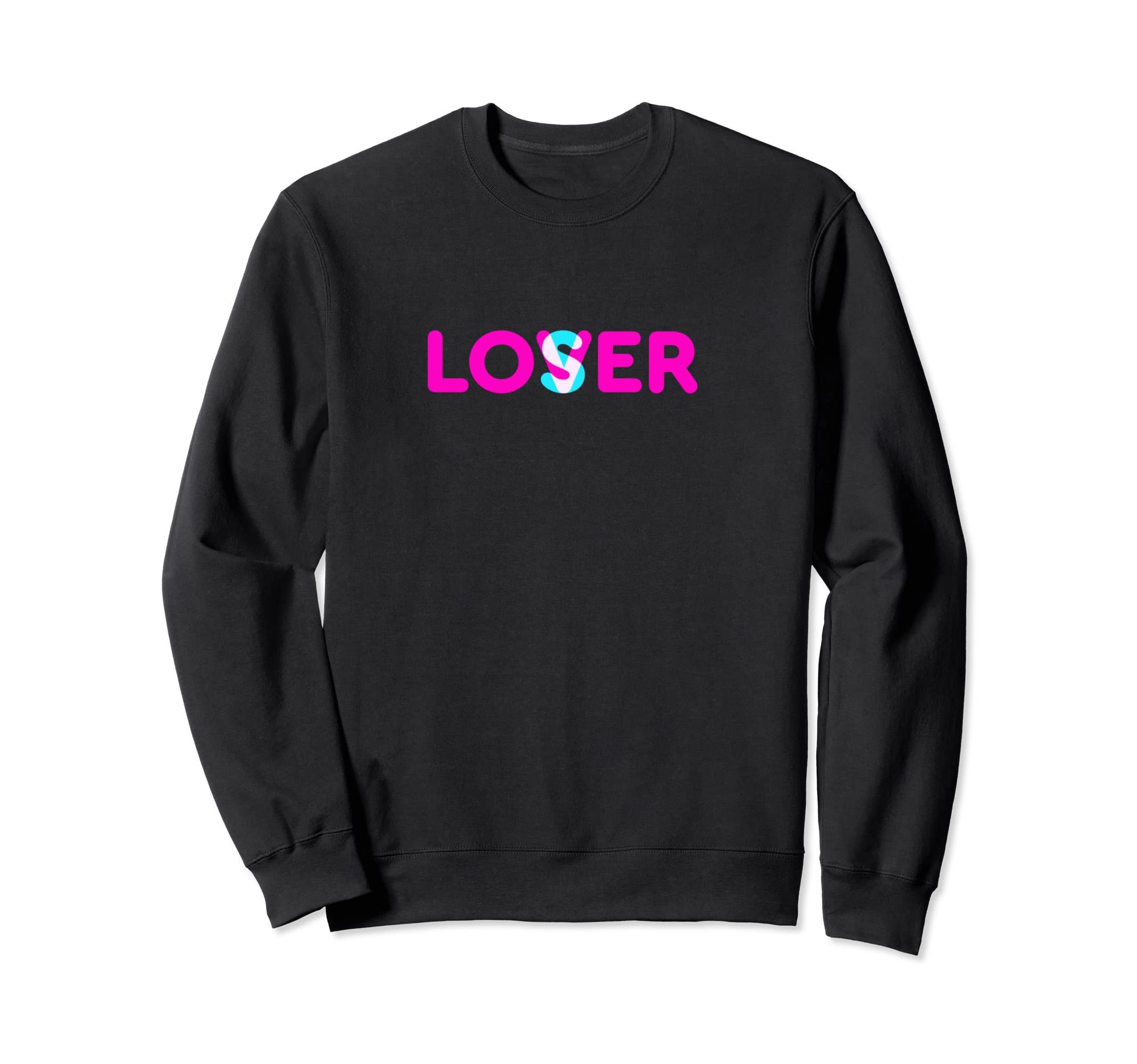 Lover Loser So Close Emotional Sweatshirt - Minimalist Print Men Women - T-Shirt, Sweatshirt, Hoodie