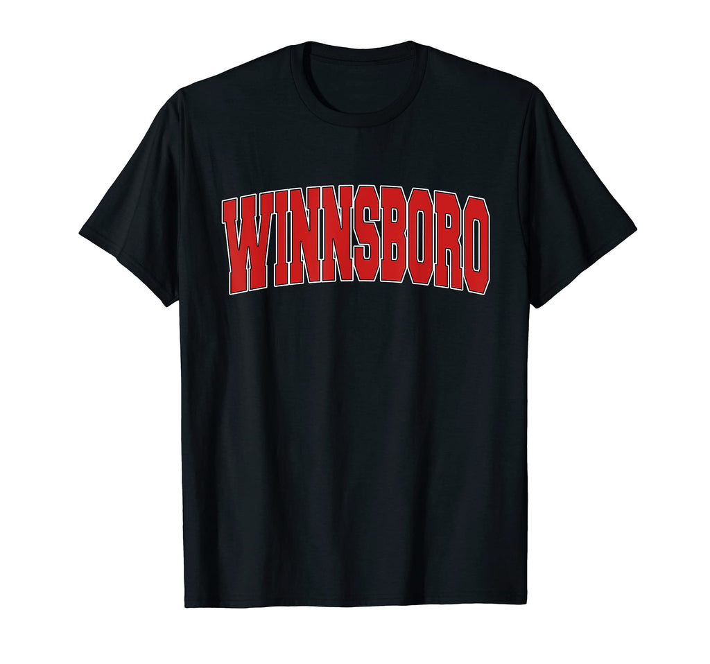 Winnsboro La Louisiana Varsity Usa Sports T-Shirt - Minimalist Print Unisex - T-Shirt, Sweatshirt, Hoodie