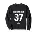 Teoscar Hernandez 37 Mlbpa Toronto Sweatshirt - Novelty Apparel Unisex - T-Shirt, Sweatshirt, Hoodie
