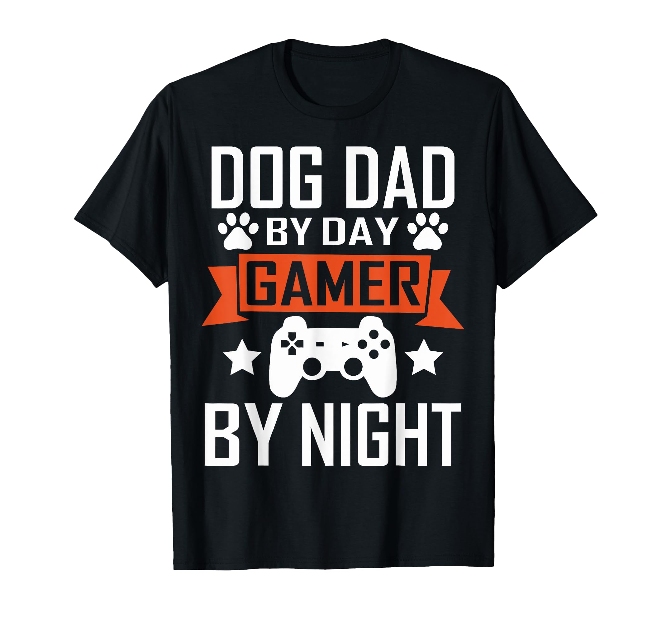 Gamer Dog Dad Day Gamer Night Dog T-Shirt - Aesthetic Graphic Men Women - T-Shirt, Sweatshirt, Hoodie