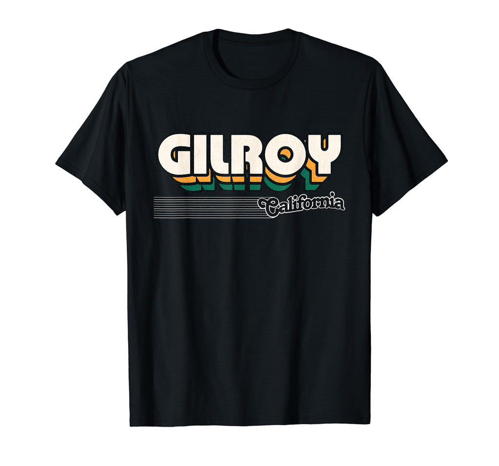Gilroy California Stripes T-Shirt - Casual Everyday Wear for Adults - T-Shirt, Sweatshirt, Hoodie