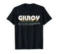 Gilroy California Stripes T-Shirt - Casual Everyday Wear for Adults - T-Shirt, Sweatshirt, Hoodie