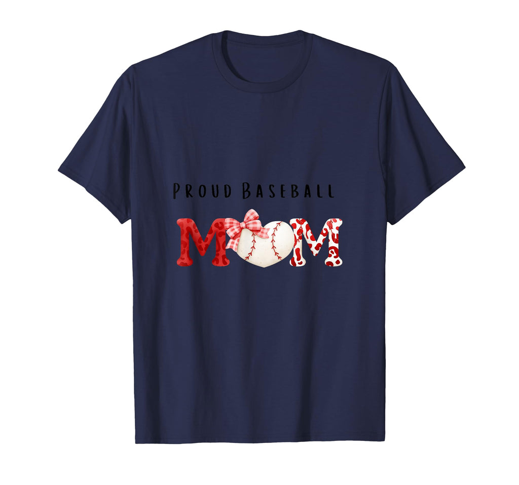 Proud Baseball Mom T-Shirt - Unique Graphic for Adults - T-Shirt, Sweatshirt, Hoodie