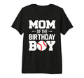 Mom Birthday Funny Baseball Family T-Shirt - Unique Graphic Unisex - T-Shirt, Sweatshirt, Hoodie