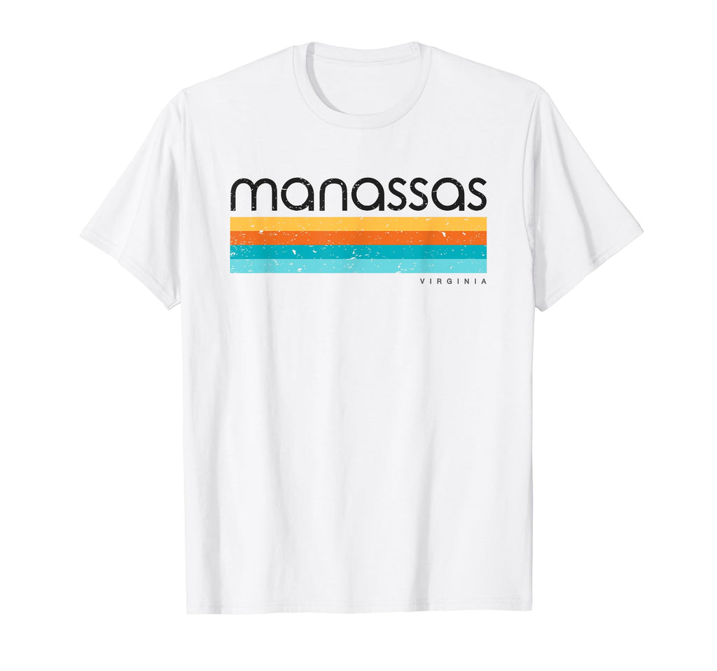 Manassas Virginia Va T-Shirt - Custom Art Print Men Women - T-Shirt, Sweatshirt, Hoodie