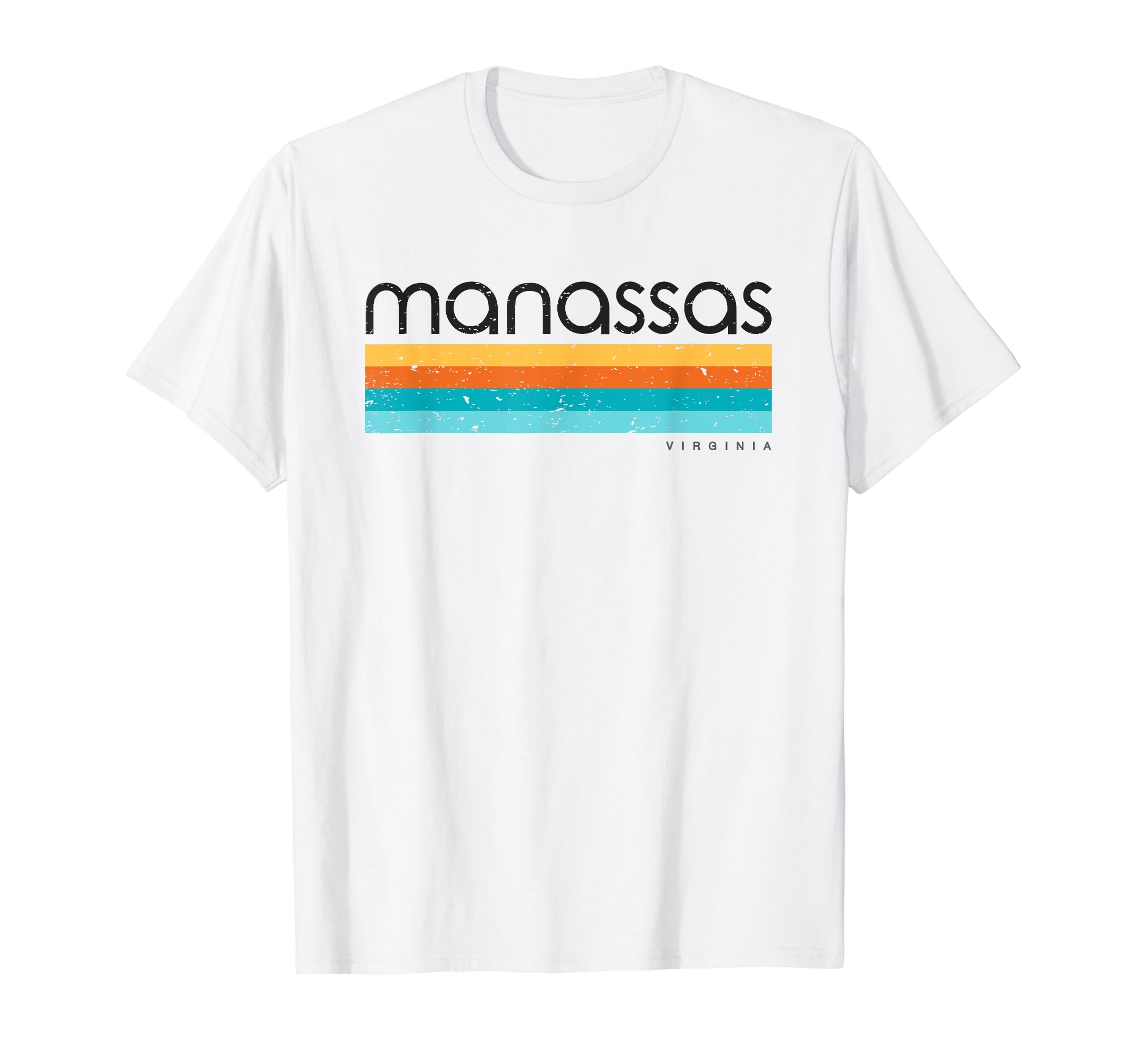 Manassas Virginia Va T-Shirt - Custom Art Print Men Women - T-Shirt, Sweatshirt, Hoodie