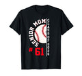 Senior Mom Class 2026 Baseball T-Shirt - Custom Art Print for Adults - T-Shirt, Sweatshirt, Hoodie