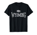 Wyoming Flag Home State Distressed T-Shirt - Casual Everyday Wear Unisex - T-Shirt, Sweatshirt, Hoodie