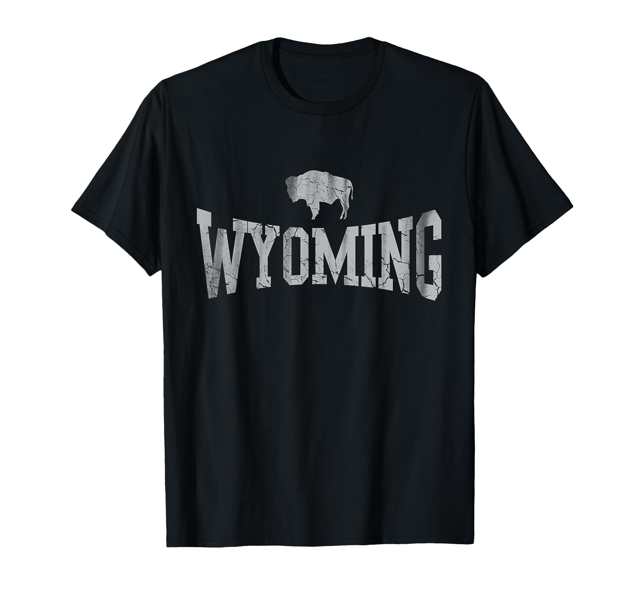 Wyoming Flag Home State Distressed T-Shirt - Casual Everyday Wear Unisex - T-Shirt, Sweatshirt, Hoodie