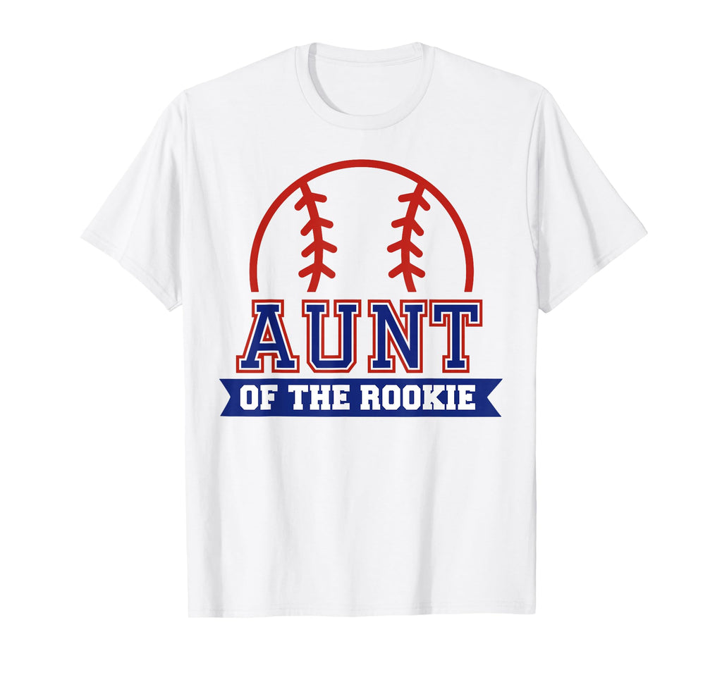 Aunt Rookie 1St Birthday Baseball T-Shirt - Unique Graphic for Adults - T-Shirt, Sweatshirt, Hoodie
