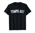Tampa Bay Florida Distressed Bold White T-Shirt - Trendy Graphic Unisex - T-Shirt, Sweatshirt, Hoodie