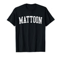 Mattoon Il Distressed White Varsity T-Shirt - Novelty Apparel Unisex - T-Shirt, Sweatshirt, Hoodie