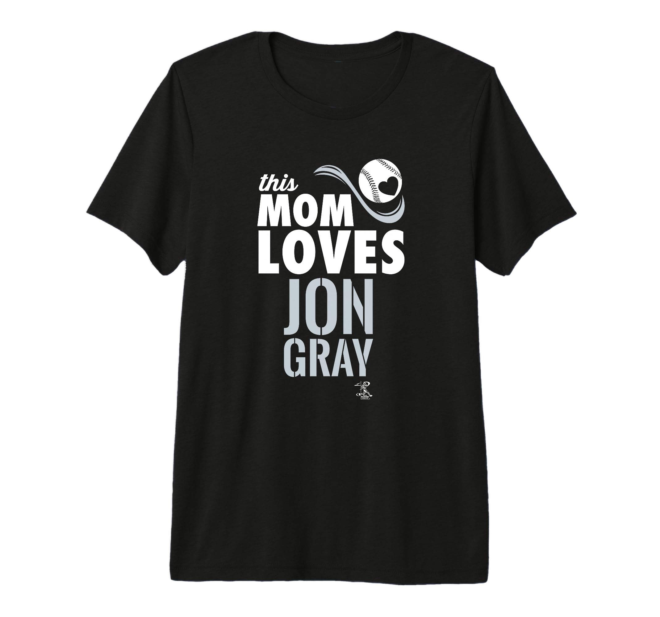 Jon Gray This Mom Loves Tri Blend T-Shirt - Graphic Print for Adults - T-Shirt, Sweatshirt, Hoodie