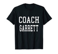 Coach Garrett Custom Football T-Shirt - Fun Novelty Design Men Women - T-Shirt, Sweatshirt, Hoodie