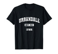 Urbandale Iowa Ia State Athletic T-Shirt - Aesthetic Graphic Men Women - T-Shirt, Sweatshirt, Hoodie