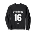 Travis D Arnaud 16 Atlanta Catcher Sweatshirt - Custom Art Print Men Women - T-Shirt, Sweatshirt, Hoodie