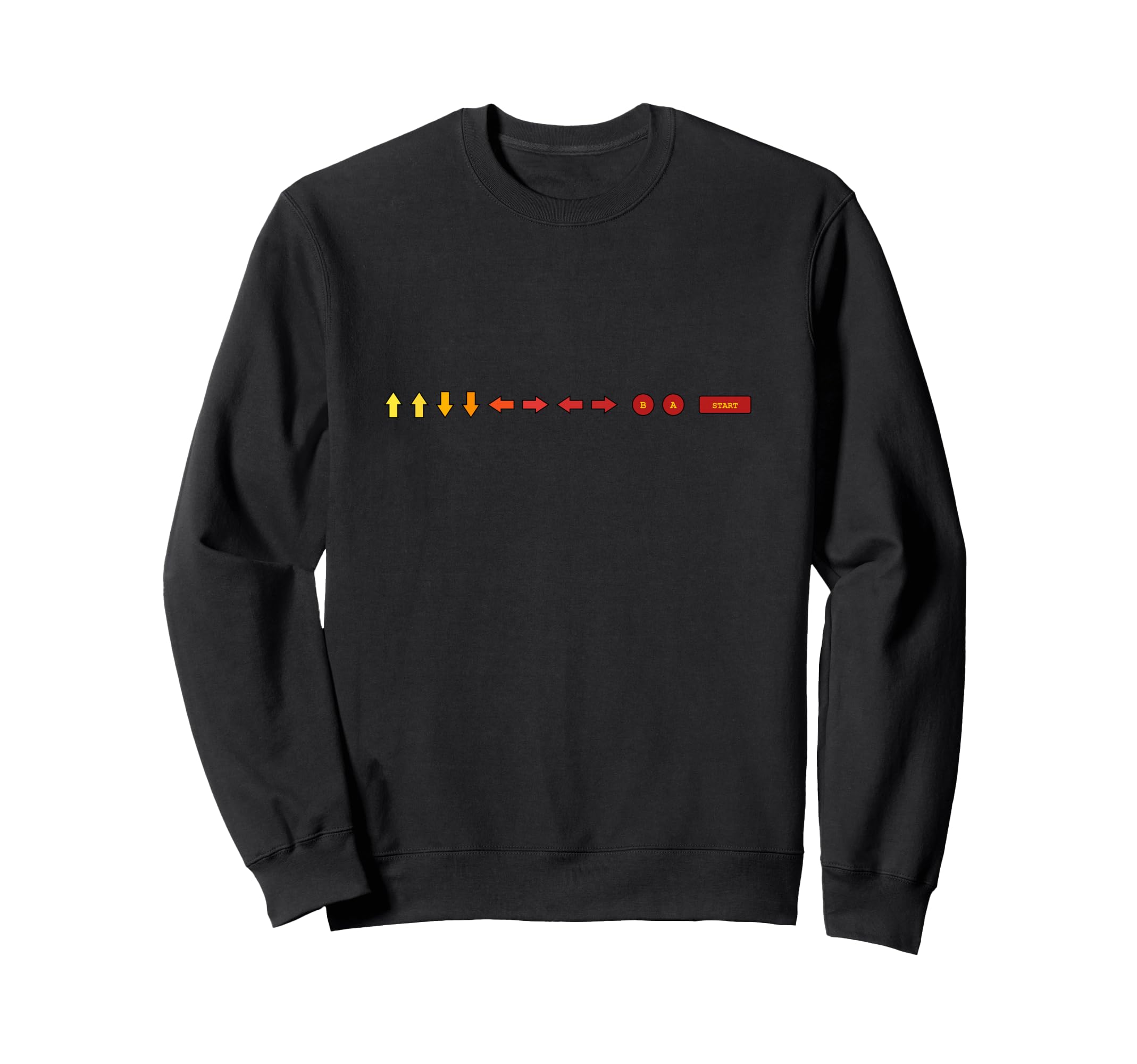 8 Bit Pixel Gaming Gamer Cheat Code Sweatshirt - Unique Graphic Men Women - T-Shirt, Sweatshirt, Hoodie