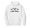 Fairycore Butterfly Tattoo Flames Hoodie - Fun Novelty Design Men Women - T-Shirt, Sweatshirt, Hoodie