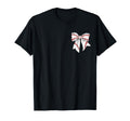 Baseball Bow Coquette Sports Mom T-Shirt - Casual Everyday Wear Men Women - T-Shirt, Sweatshirt, Hoodie
