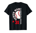 Senior Mom Class 2026 Baseball Player T-Shirt - Streetwear Style Unisex - T-Shirt, Sweatshirt, Hoodie