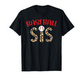 Baseball Sis Leopard Baseball Sister T-Shirt - Unique Graphic for Adults - T-Shirt, Sweatshirt, Hoodie