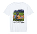Baseball Dad I Live Here Now Baseball T-Shirt - Aesthetic Graphic Unisex - T-Shirt, Sweatshirt, Hoodie