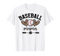 Baseball Mama Womens Baseball Mama T-Shirt - Custom Art Print Men Women - T-Shirt, Sweatshirt, Hoodie