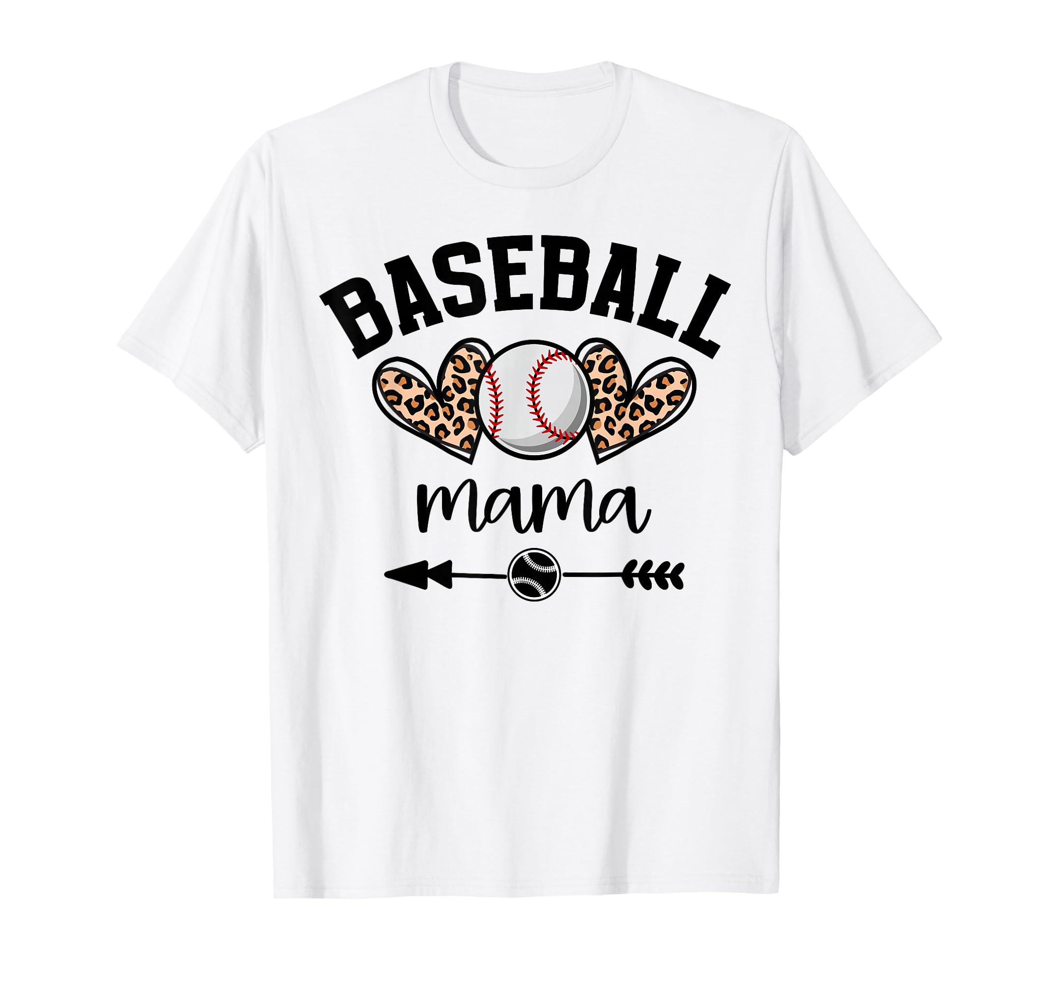 Baseball Mama Womens Baseball Mama T-Shirt - Custom Art Print Men Women - T-Shirt, Sweatshirt, Hoodie