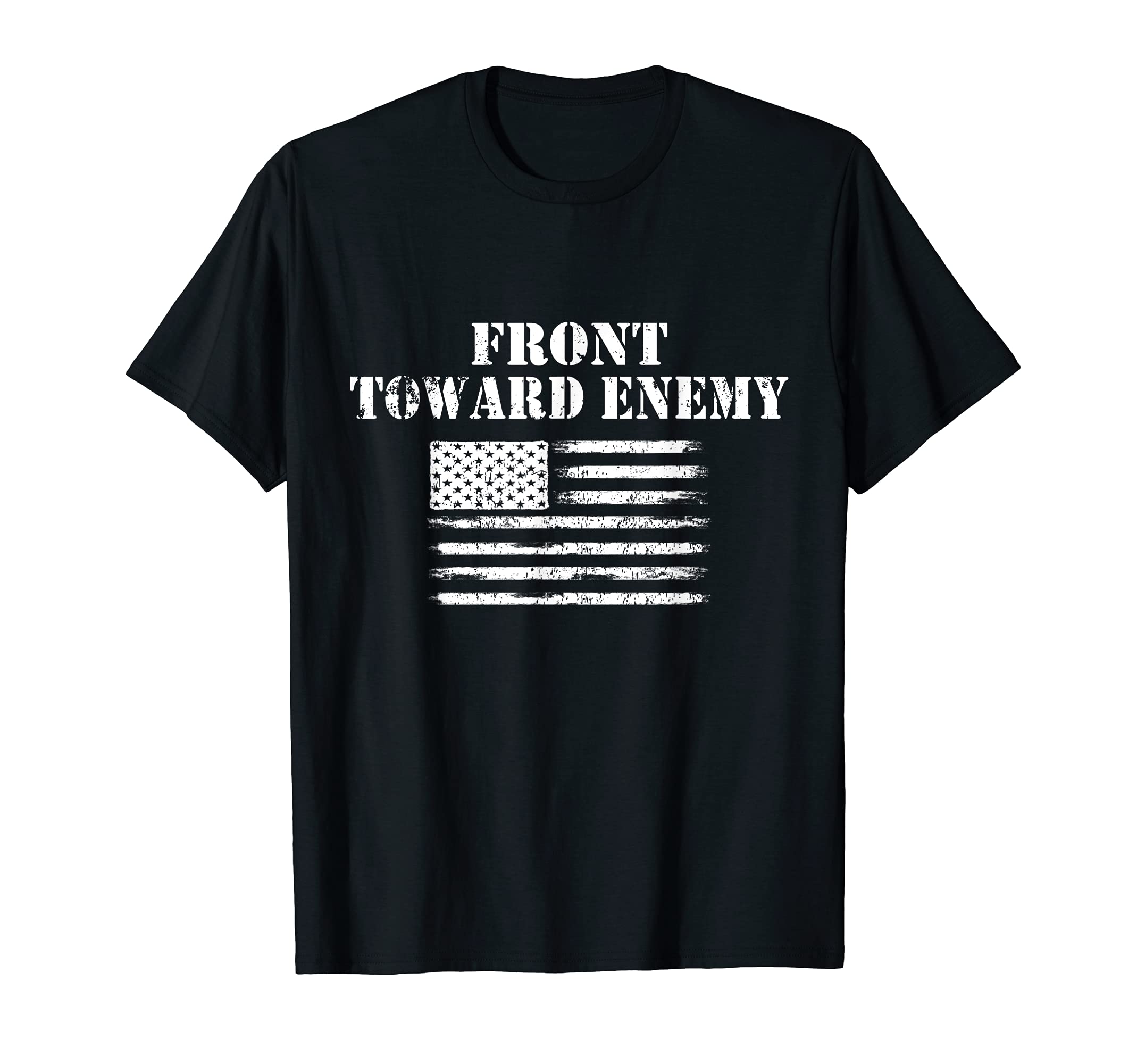 Front Toward Enemy Distressed T-Shirt - Casual Everyday Wear for Adults - T-Shirt, Sweatshirt, Hoodie