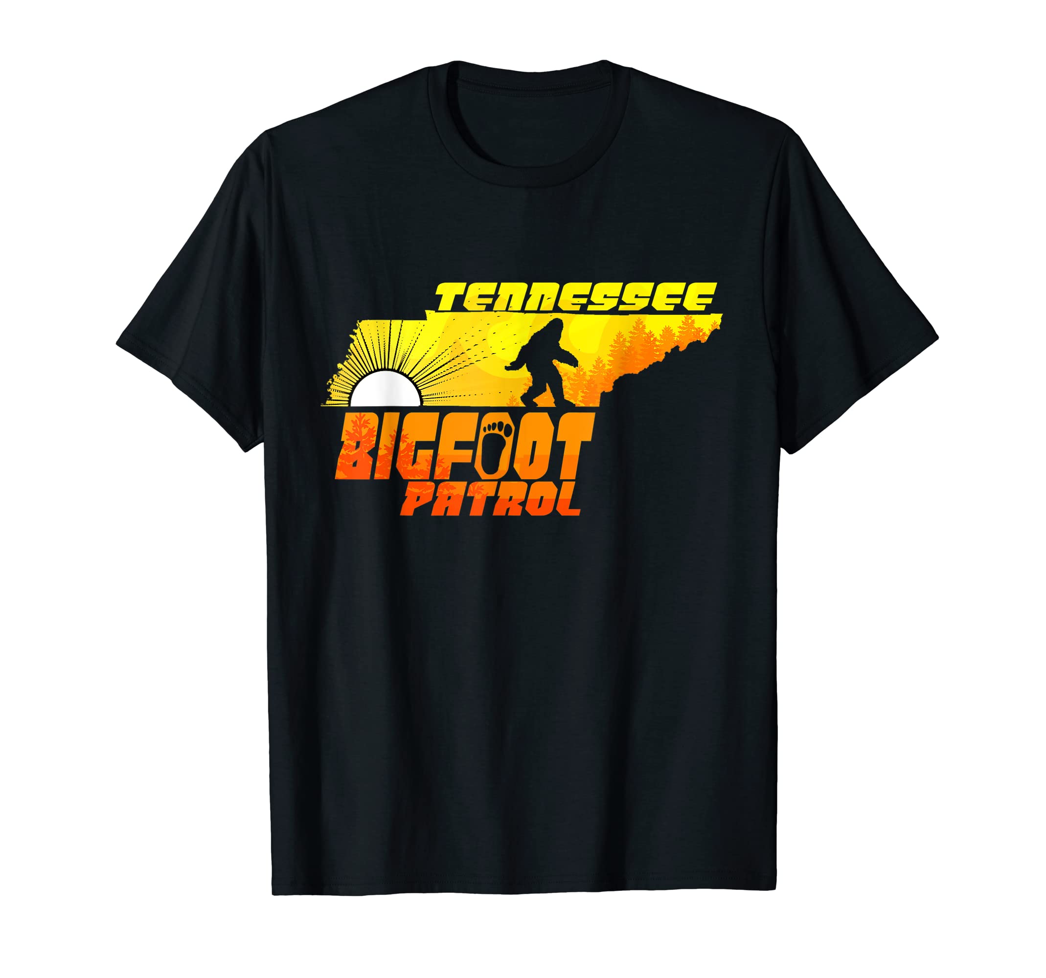 Tennessee Bigfoot Patrol Sasquatch T-Shirt - Fun Novelty Design for Adults - T-Shirt, Sweatshirt, Hoodie