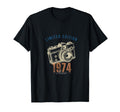1974 Camera T-Shirt - Novelty Apparel Men Women - T-Shirt, Sweatshirt, Hoodie